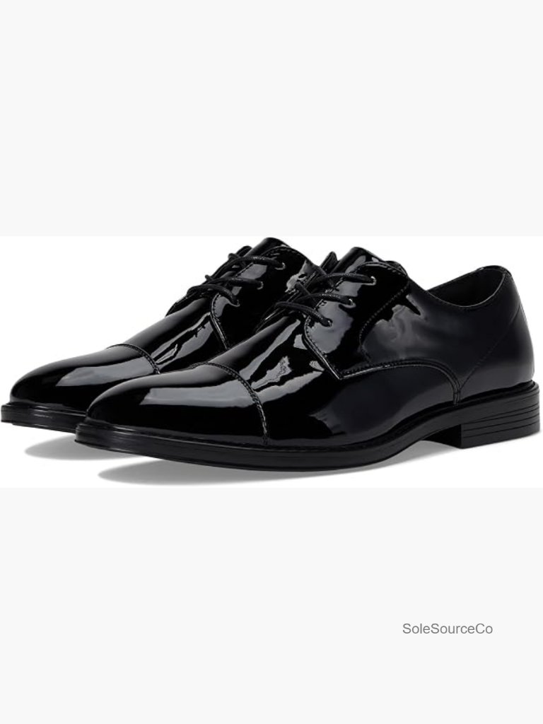 Classic Cap Toe Oxford Dress Shoes Men's Lace Up Formal